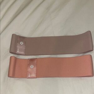 lululemon athletica Pink resistance bands